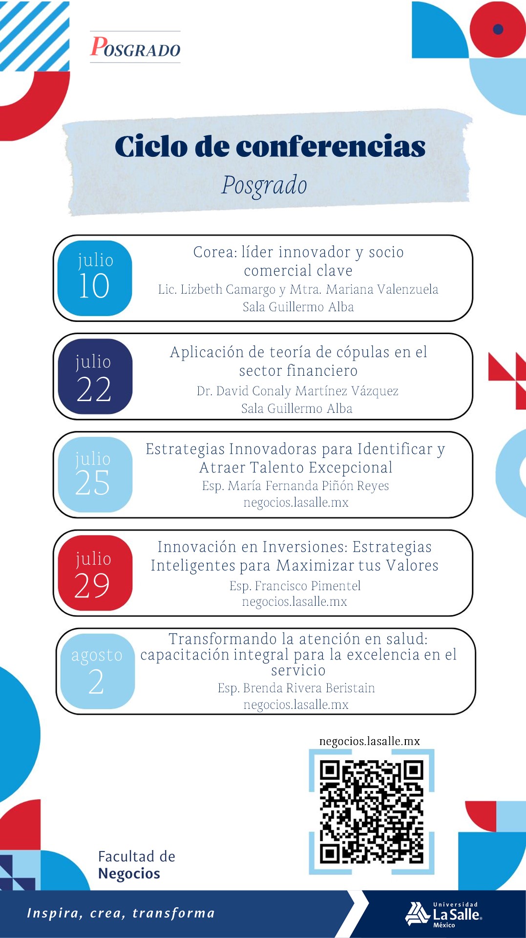 Ciclo de conferencias de Posgrado